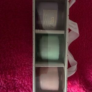Relax Scented Candle Trio - Mint, Lavender, Blush